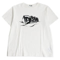 DIOR Slub Cotton Crew Neck T-Shirt White XL