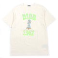 Dior Bobby Cotton Nylon Logo Crew Neck T-Shirt M