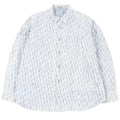 Dior Cotton Oblique Print Denim Shirt