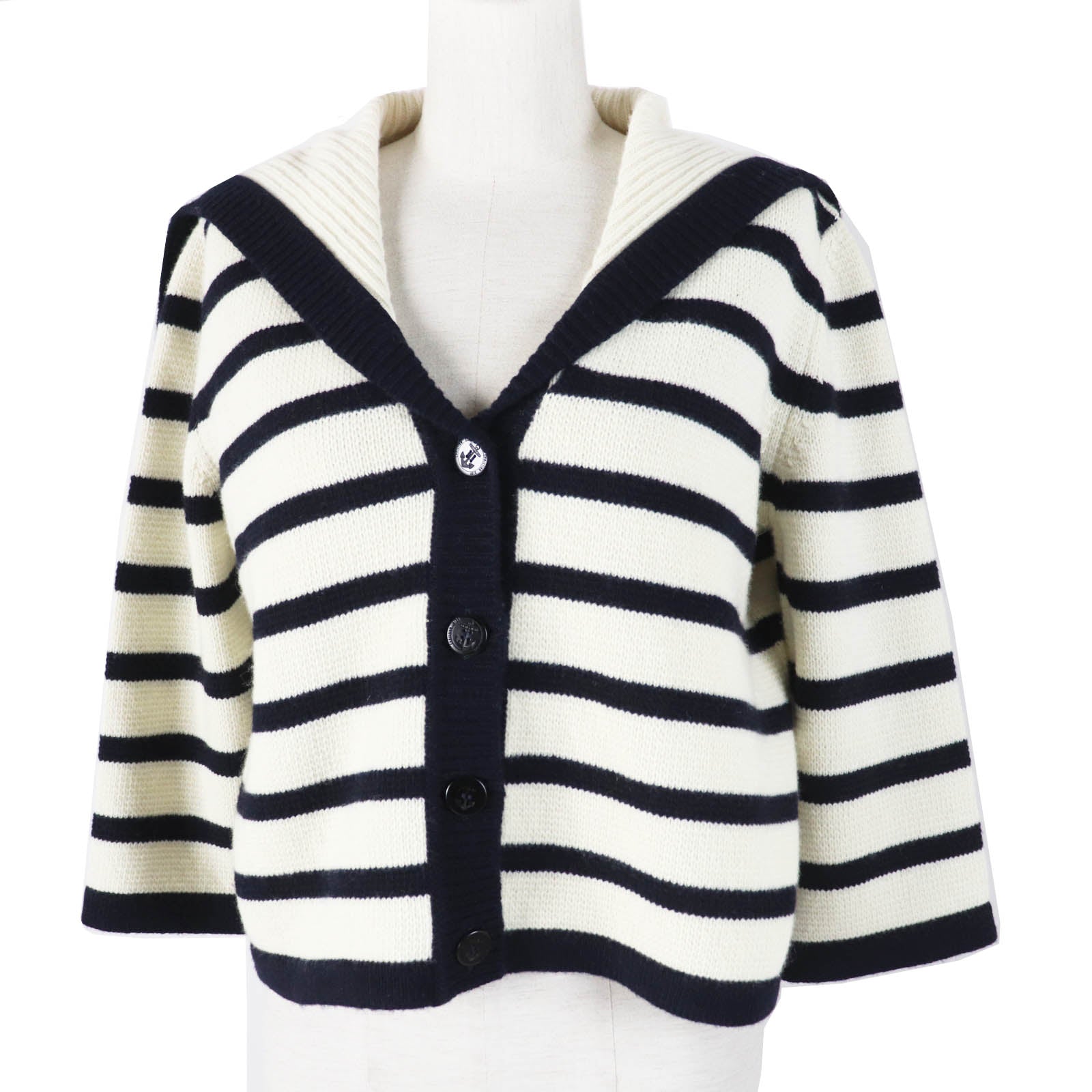 Dior Wool Cashmere Knit Sweater Cardigan