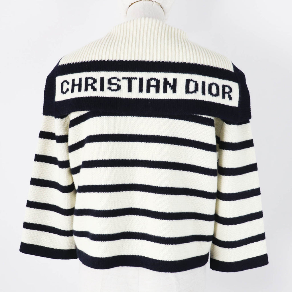 Dior Wool Cashmere Knit Sweater Cardigan