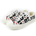 Christian Dior WALK'N'DIOR Canvas Leather Sneakers