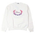 Dior logo embroidery cotton polyester sweatshirt