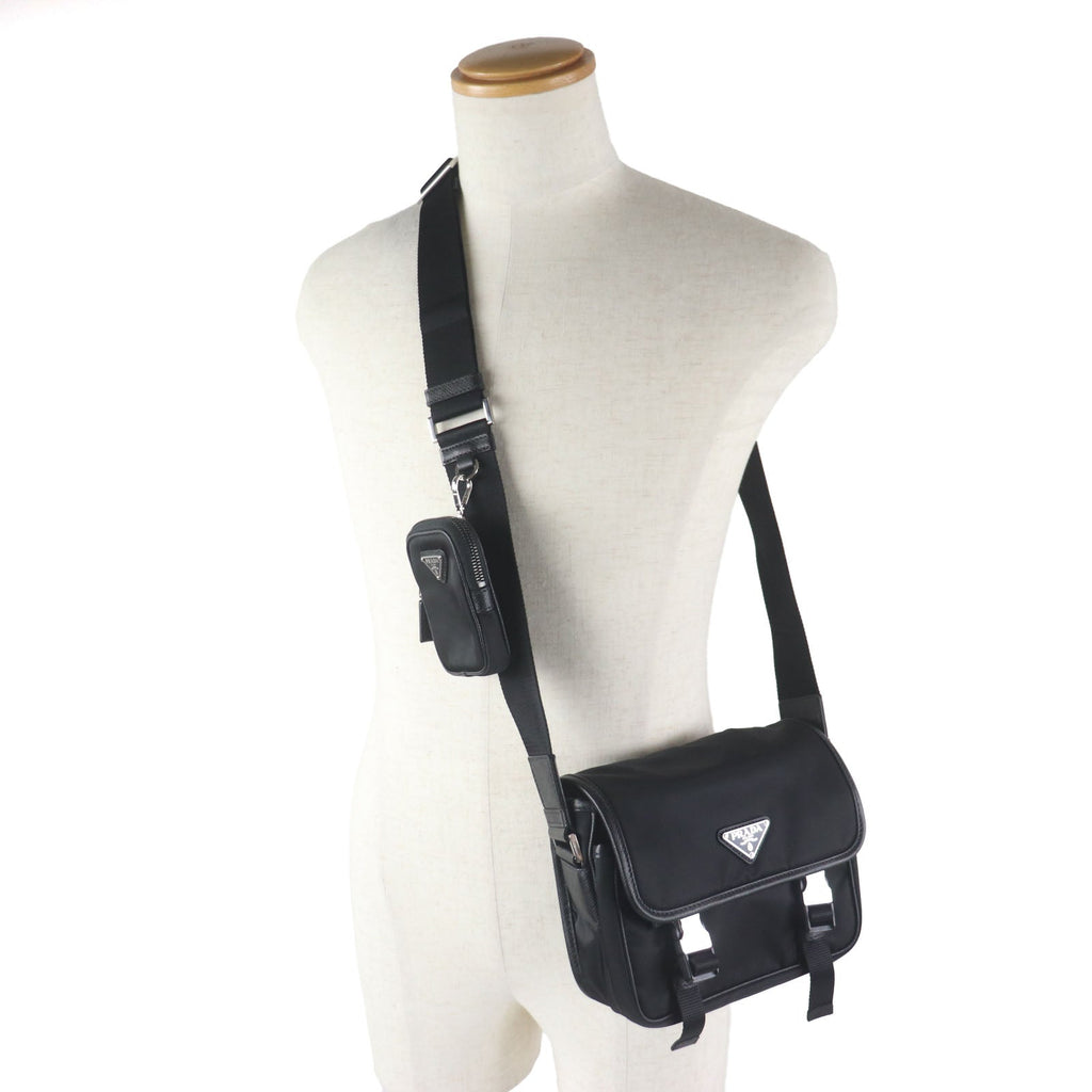 Prada 2VD034 Tessuto Saffiano Shoulder Bag