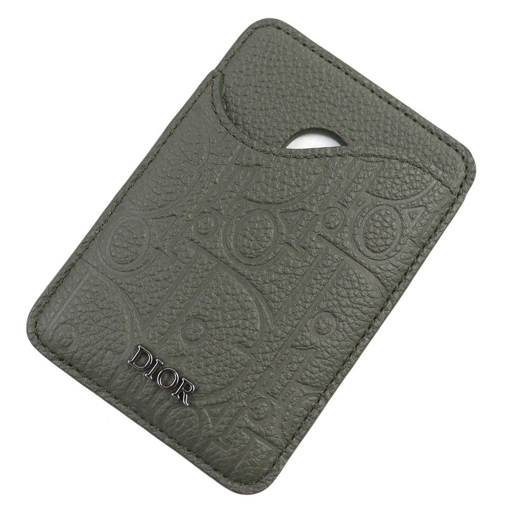 Dior Saddle Gravity Leather Card Case