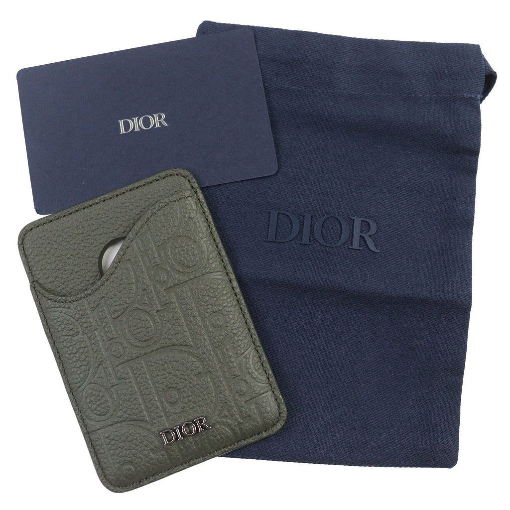 Dior Saddle Gravity Leather Card Case
