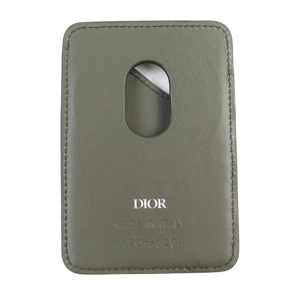 Dior Saddle Gravity Leather Card Case