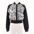 Christian Dior Plan de Paris Cotton Bomber Jacket