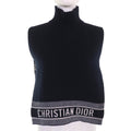 Christian Dior Best Oblique logo Reversible Cashmere Knit