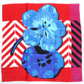 Christian Dior D-Flower pop Floral Silk Scarf