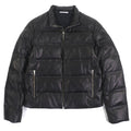 Dior Down Jacket Lamb Leather Jacket