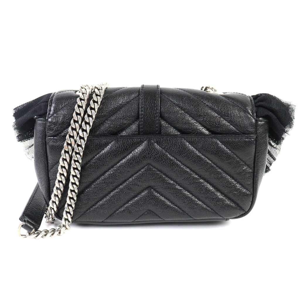 Saint Laurent Paris Leather Shoulder Bag