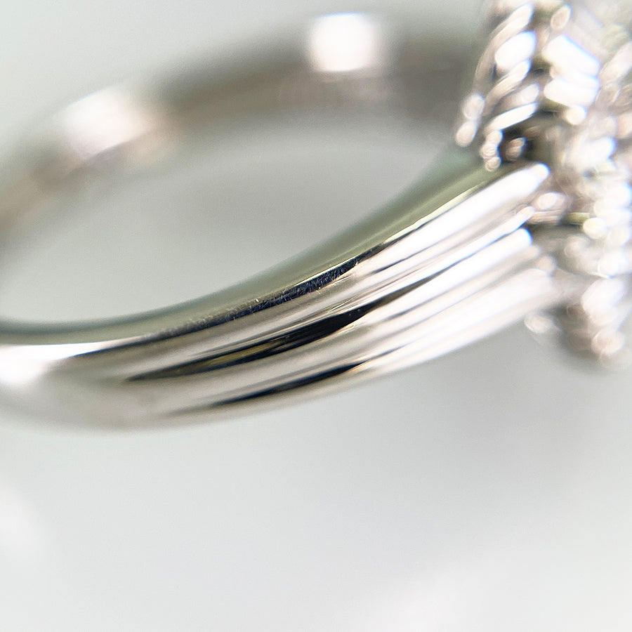 Ring Platinum Sapphire
