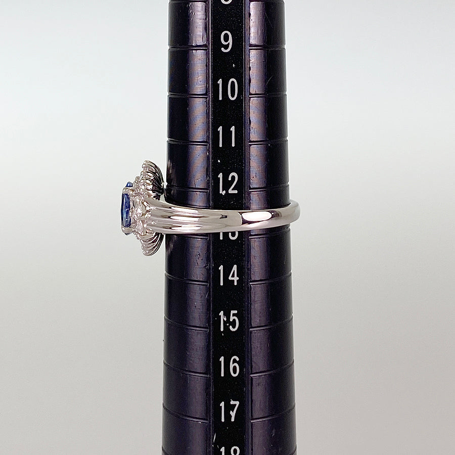 Ring Platinum Sapphire
