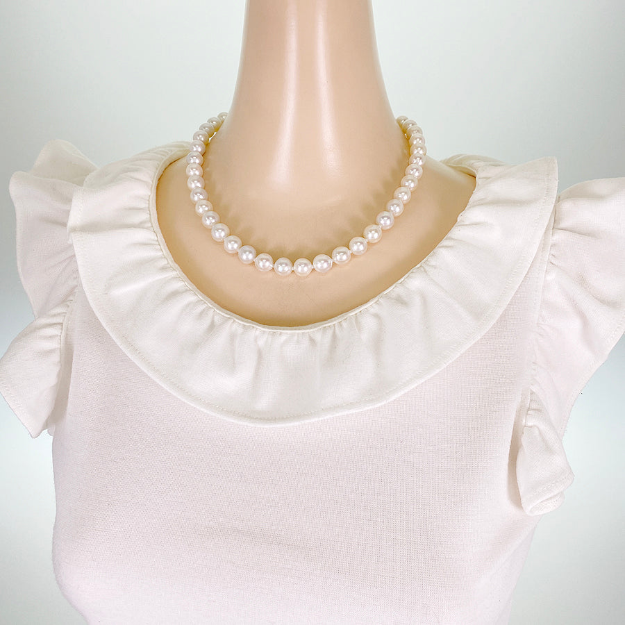 Necklace Silver Akoya Pearl