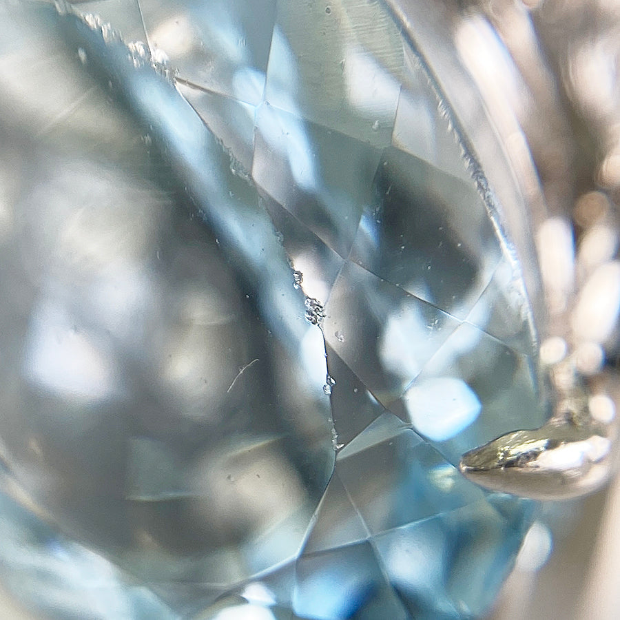 Ring Platinum Aquamarine