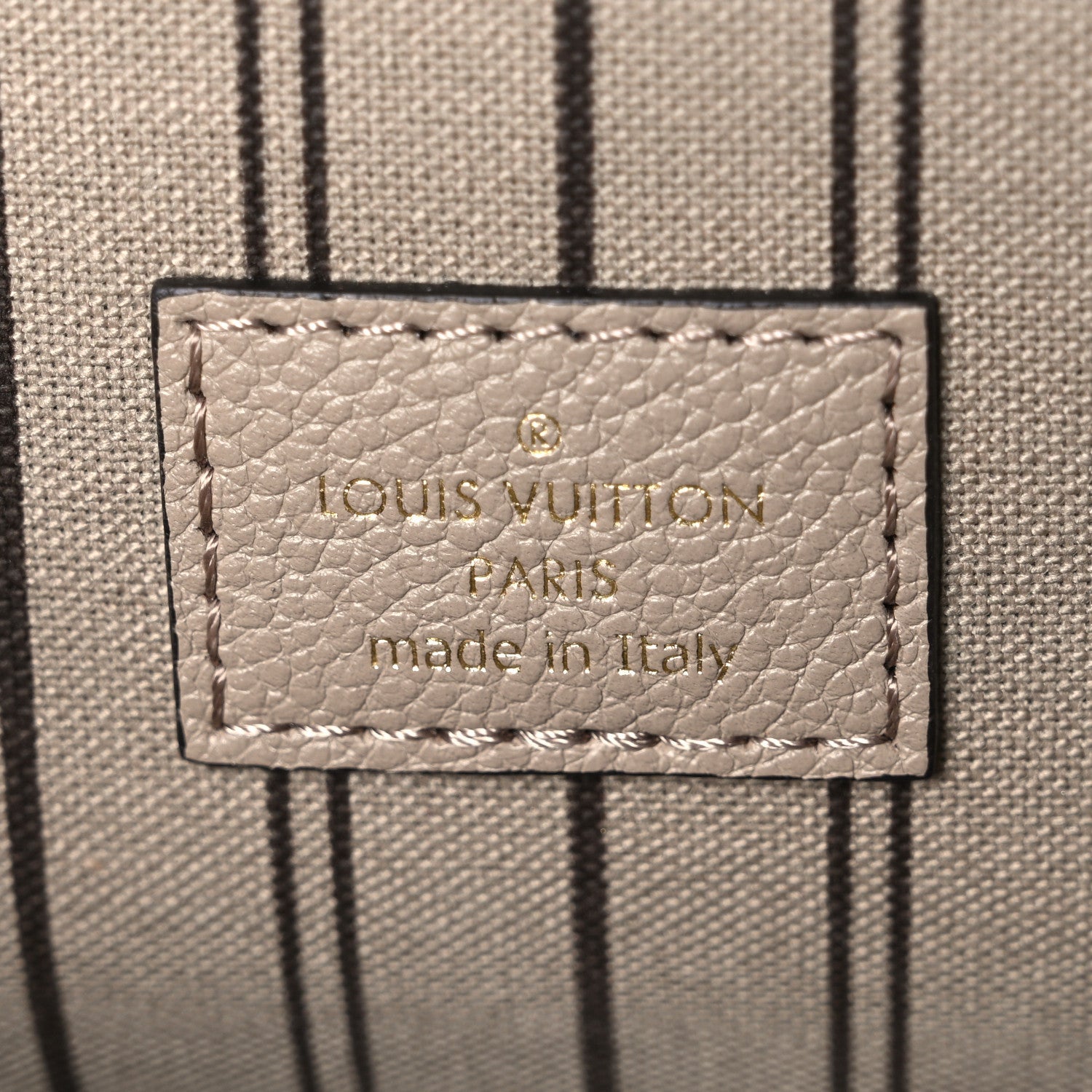 Empreinte Pochette Metis Tourterelle
