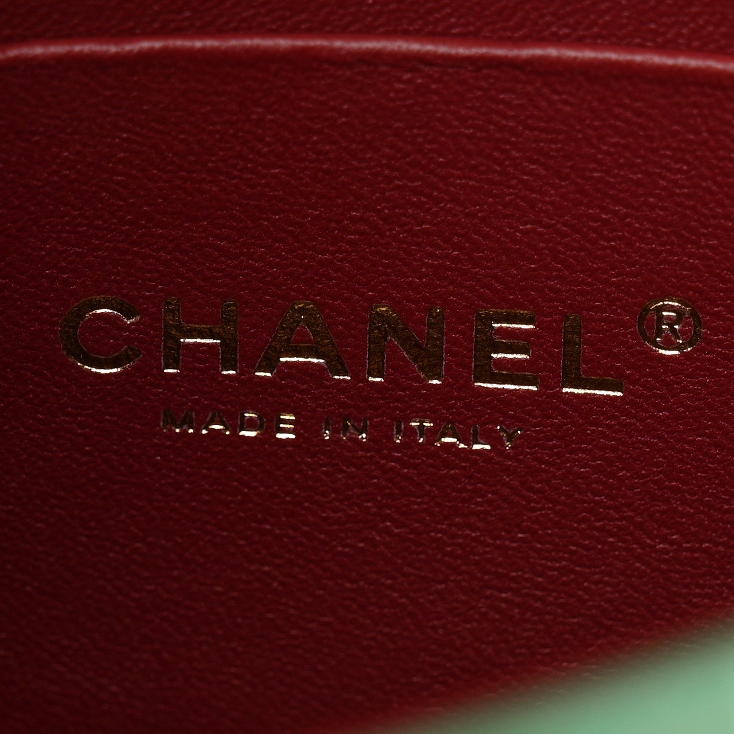 Calfskin Crocodile Embossed Turn Around Mini Flap Emerald