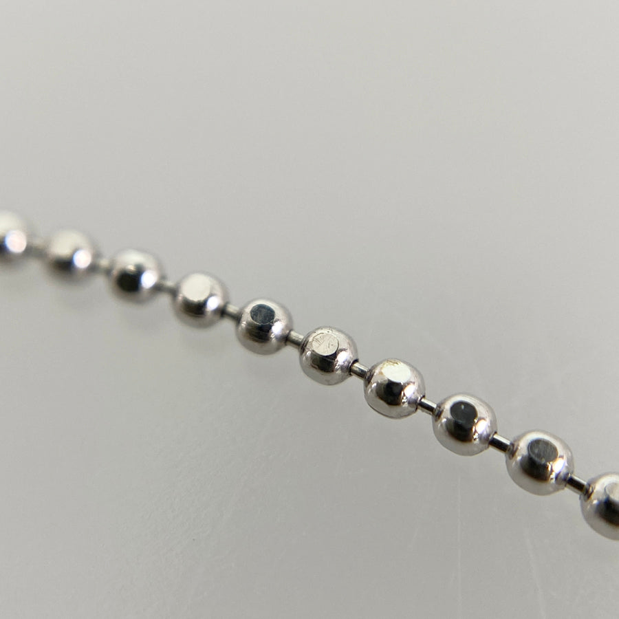 Necklace White gold Akoya Pearl