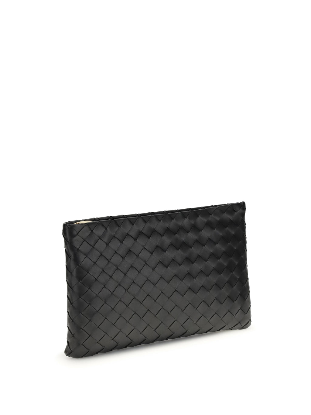 Bottega Veneta Women Medium Leather Clutch Bag