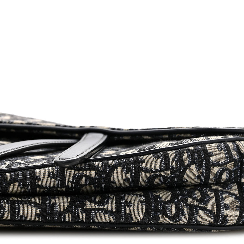 Oblique Saddle Bag Blue