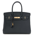 Togo Birkin 30 Gris Misty