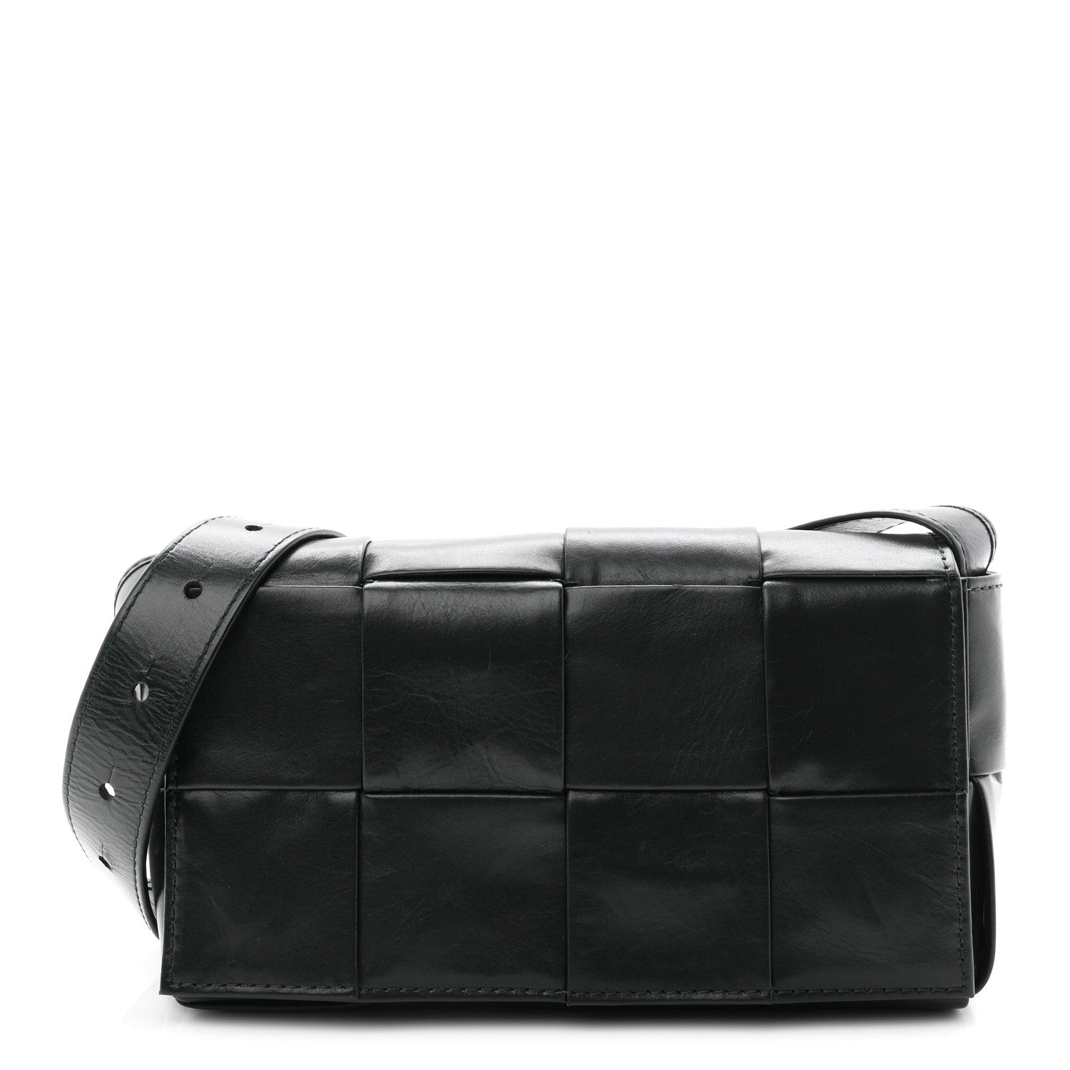 Paper Calfskin Intreccio Cassette Belt Bag Camping