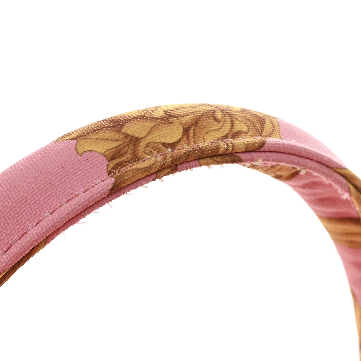Canvas Baroque Print Medusa Large Tote Pink