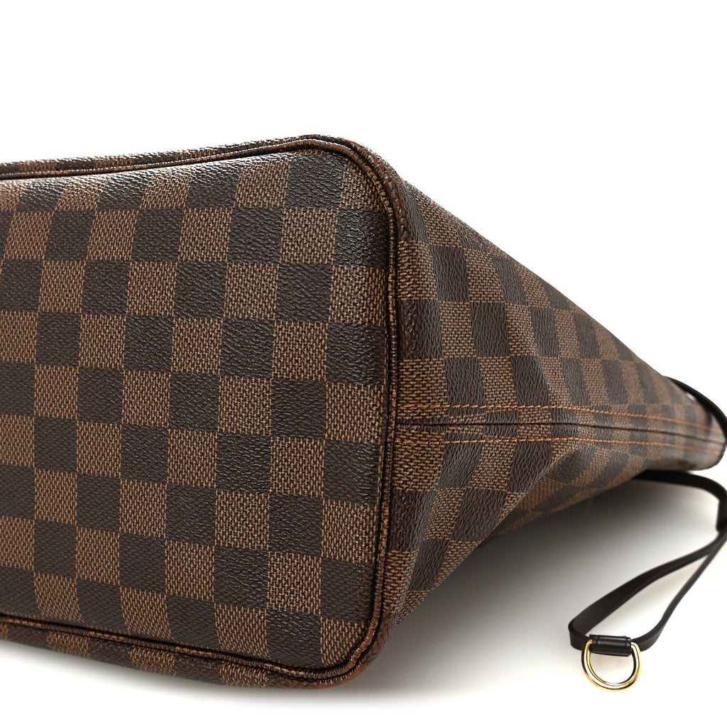 Damier Ebene Neo Neverfull MM Rose Ballerine