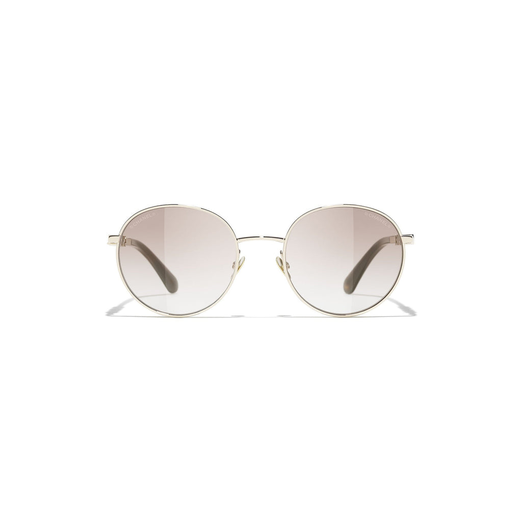 Gold Metal Pantos Sunglasses