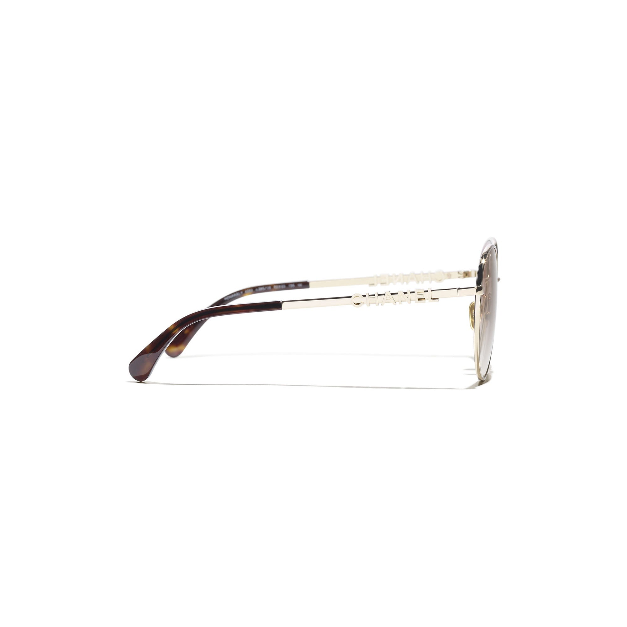 Gold Metal Pantos Sunglasses