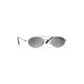 Embellished Oval Sunglasses - Gold & Black