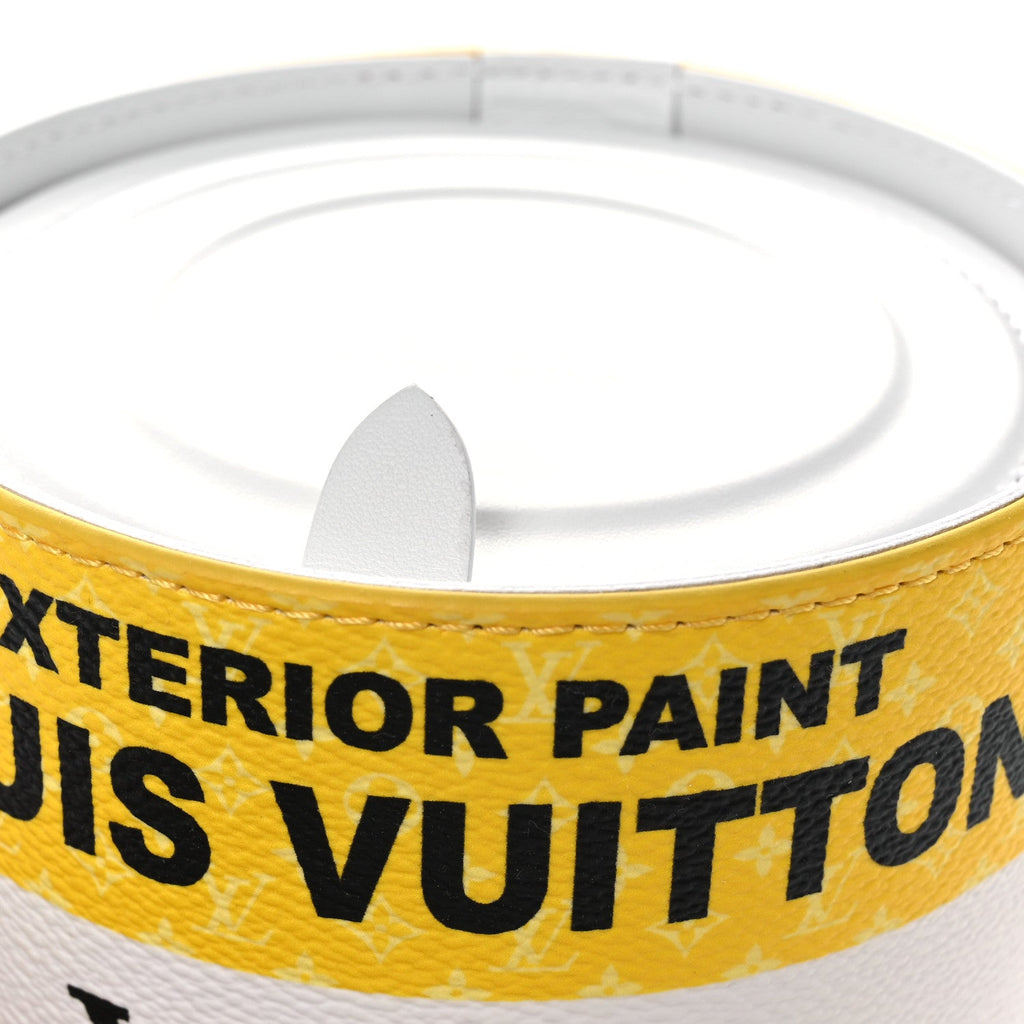 Monogram LV Paint Can Yellow