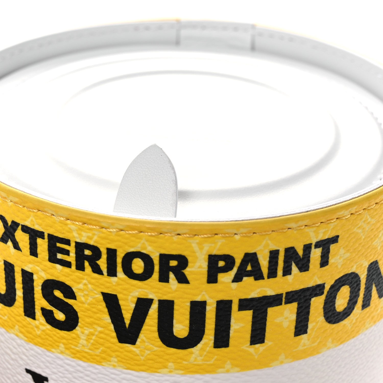 Monogram LV Paint Can Yellow