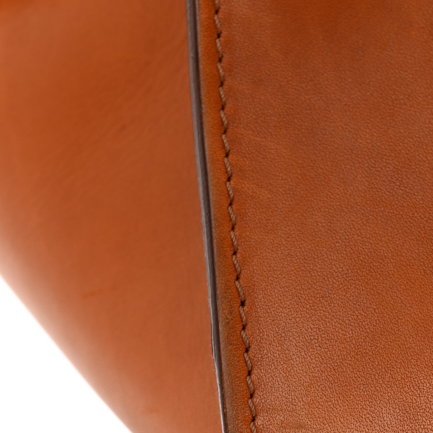 Natural Calfskin Medium Tie Knot Tote Tan