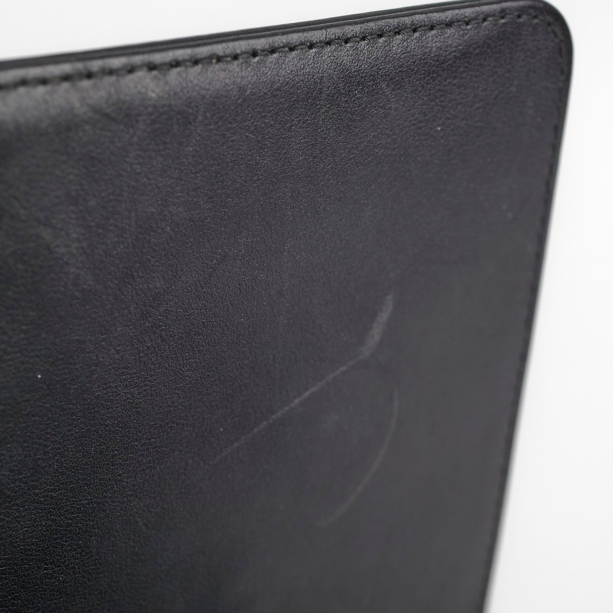 Chanel Old Medium Boy Black Lambskin