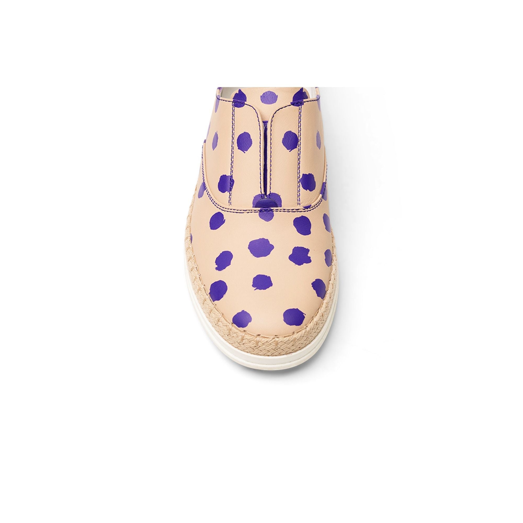 Tod's Francesina Polka-Dot Espadrilles
