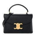 Supple Grained Calfskin Teen Nino Black