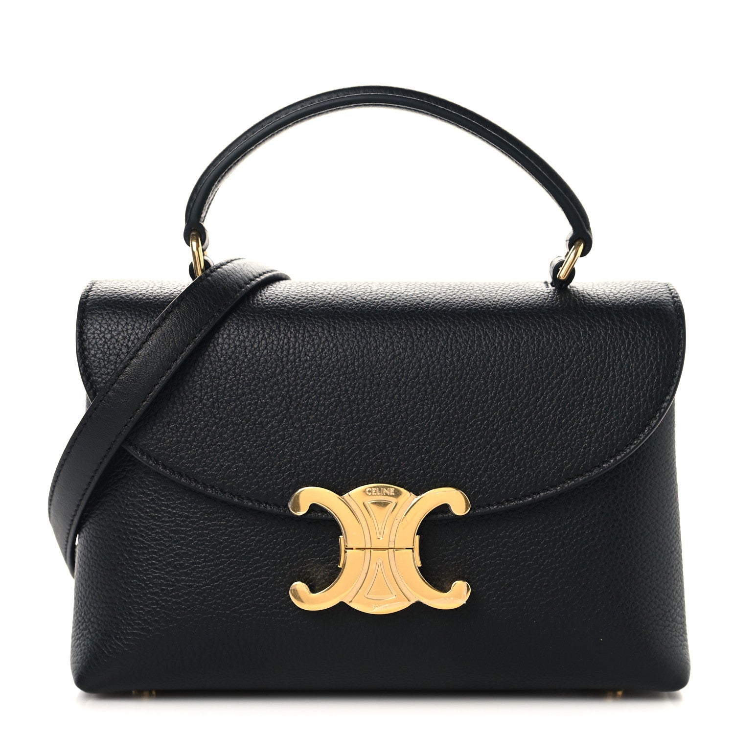 Supple Grained Calfskin Teen Nino Black