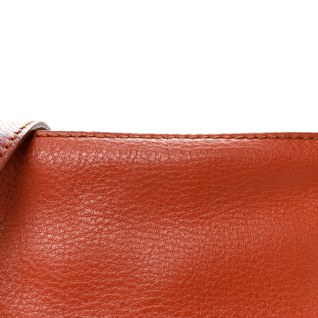Calfskin Medium Marcie Satchel Maple Leaf
