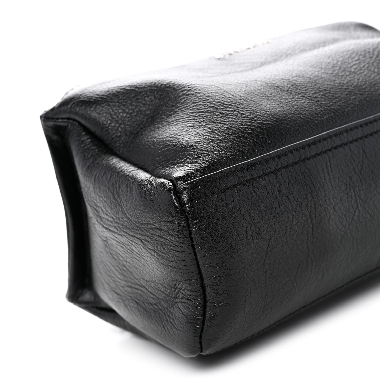 Sugar Goatskin Mini Pandora  Black