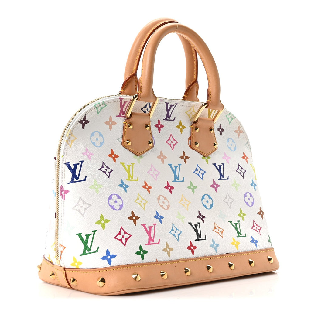 Monogram Multicolor Alma White