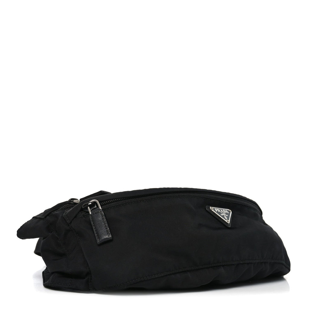 Tessuto Nylon Belt Bag Black