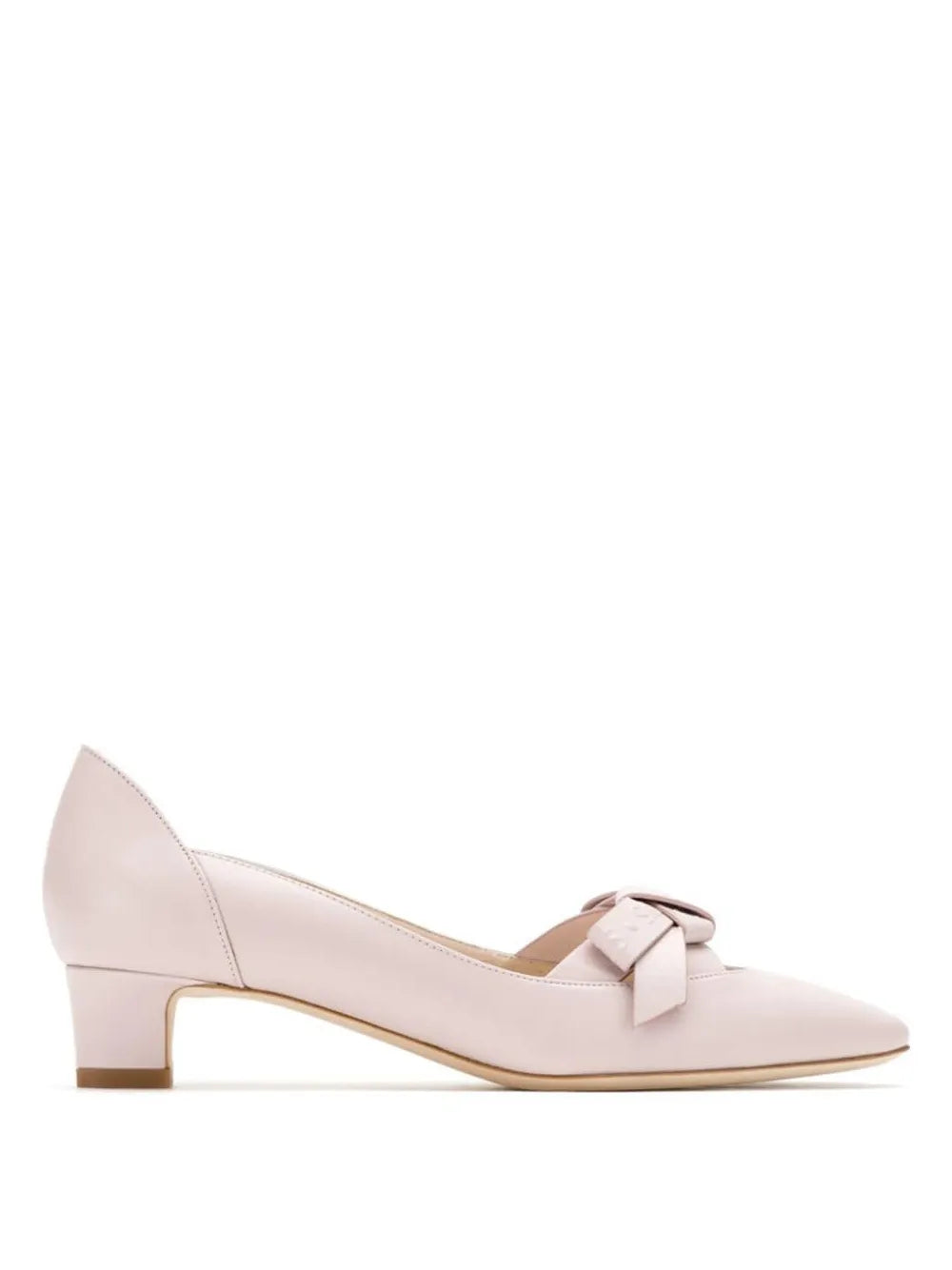 Tod's Bow Cut-Out Leather Pumps