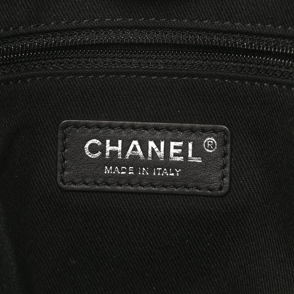 Mixed Fibers Small Deauville Tote Black