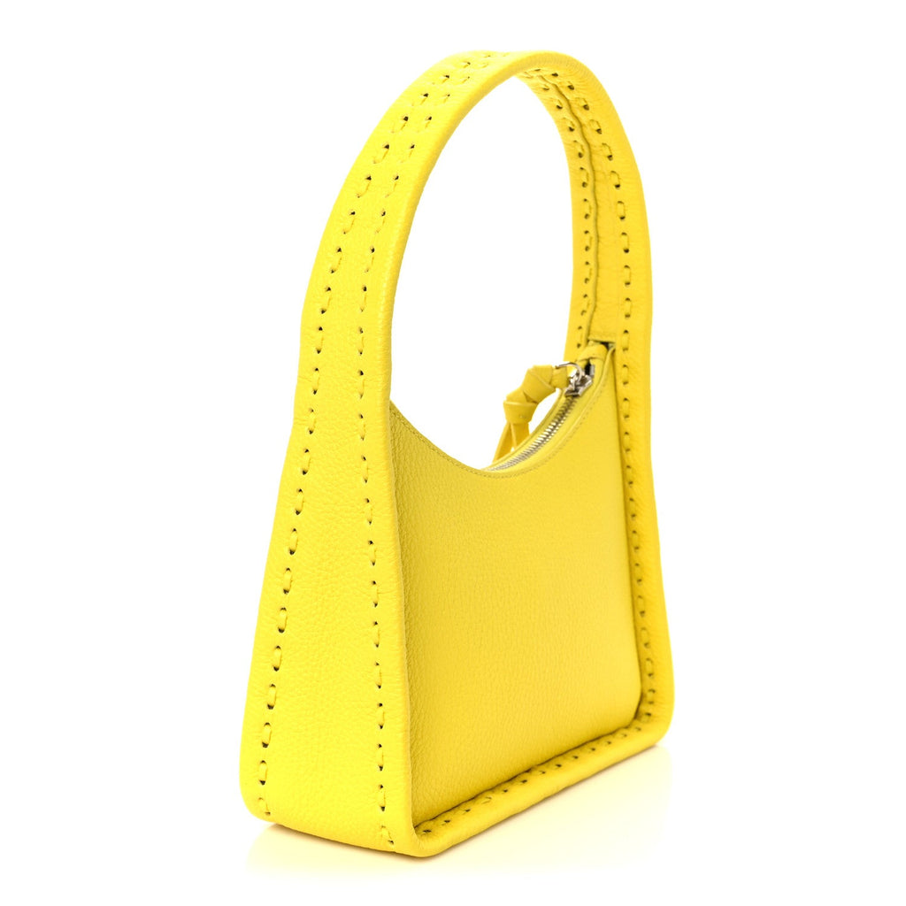 Cuoio Roma Sellerissima Nappa Sintetica Tape Stitch Mini Fendessence Shoulder Bag Pomelo