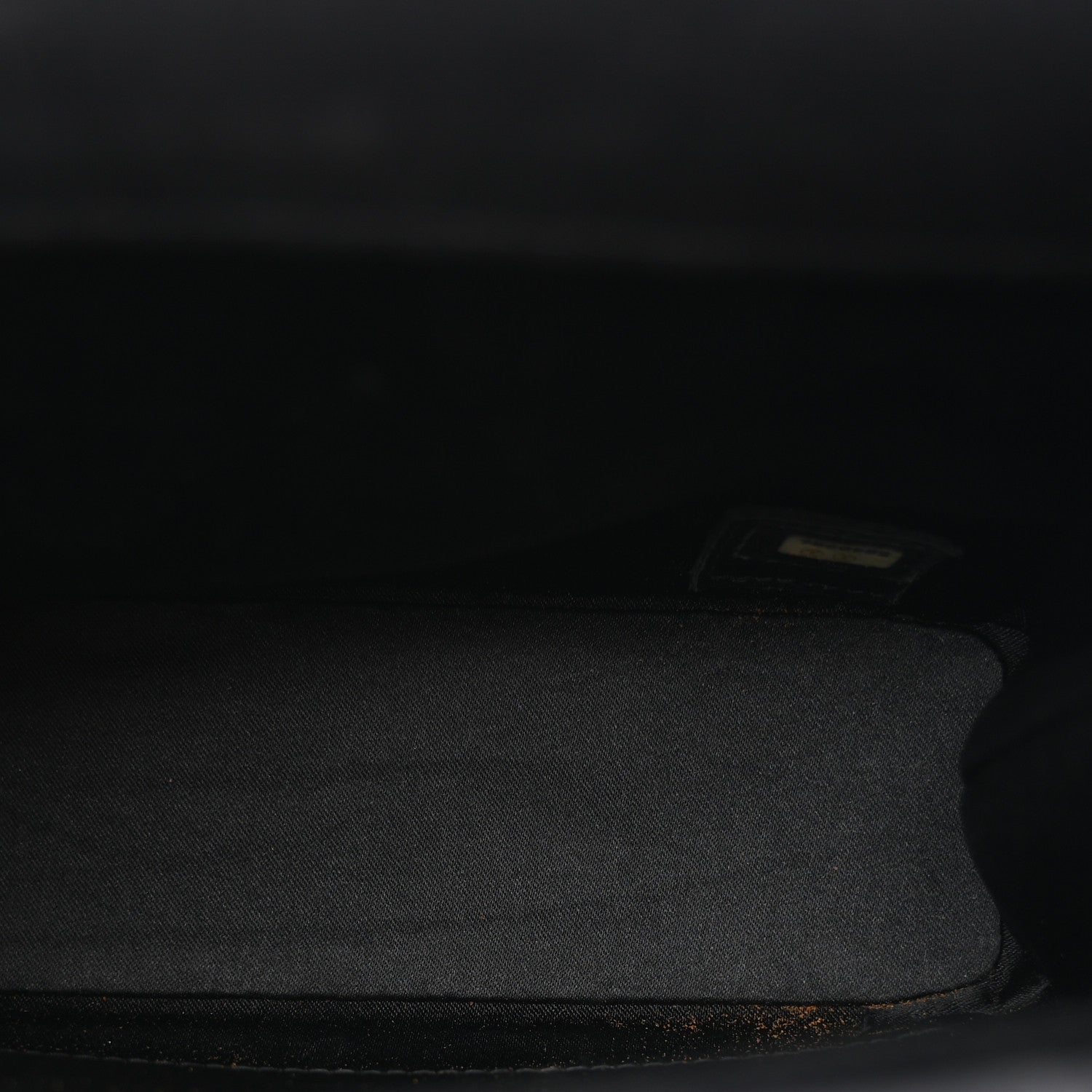Grosgrain Crystal CC Evening Bag Black
