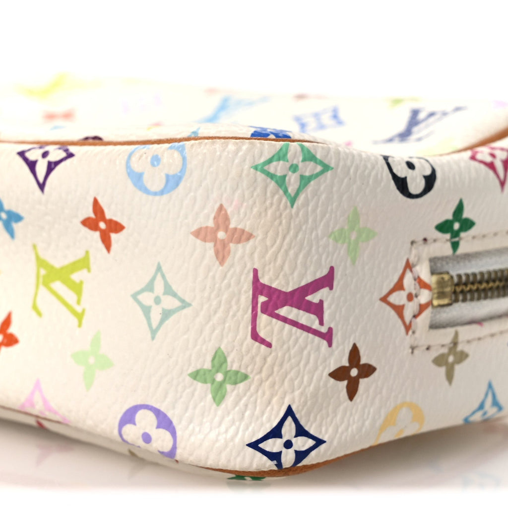 Monogram Multicolor Trousse Wapity White
