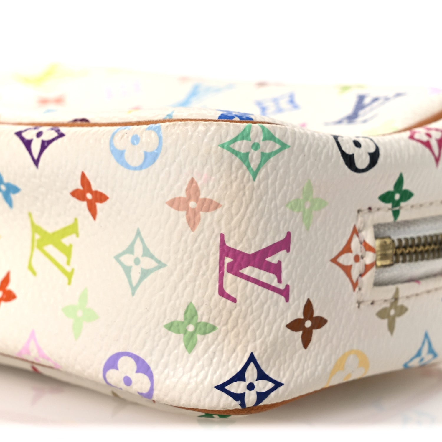 Monogram Multicolor Trousse Wapity White
