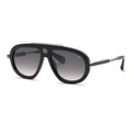 Philipp Plein Sunglasses Aviator Full Rim, Black Frame and Grey Gradient Lens SPP151V700Y